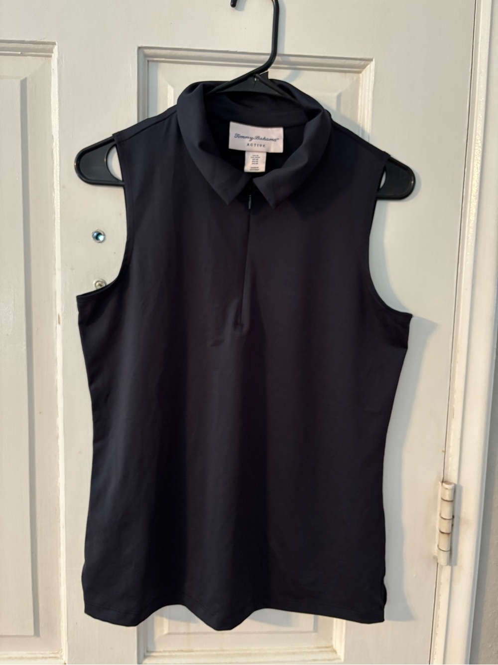 Tommy Bahama Black Sleeveless Polo Camisole